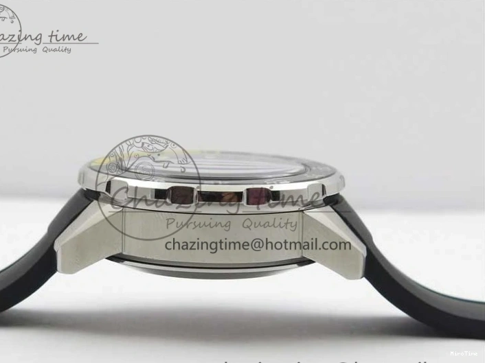 MIROTIME 0305 Aquatimer Chrono IW376702 SS BLS 1:1 Best Edition Black Dial on Black Rubber Strap A WellDesigned 7105